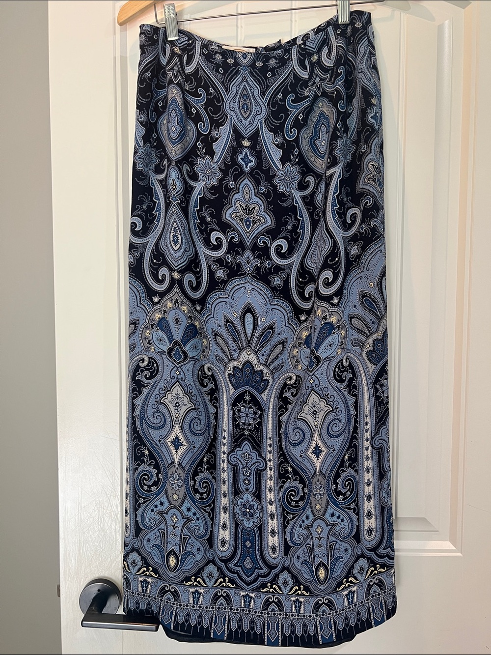 Talbots Silk Maxi Skirt